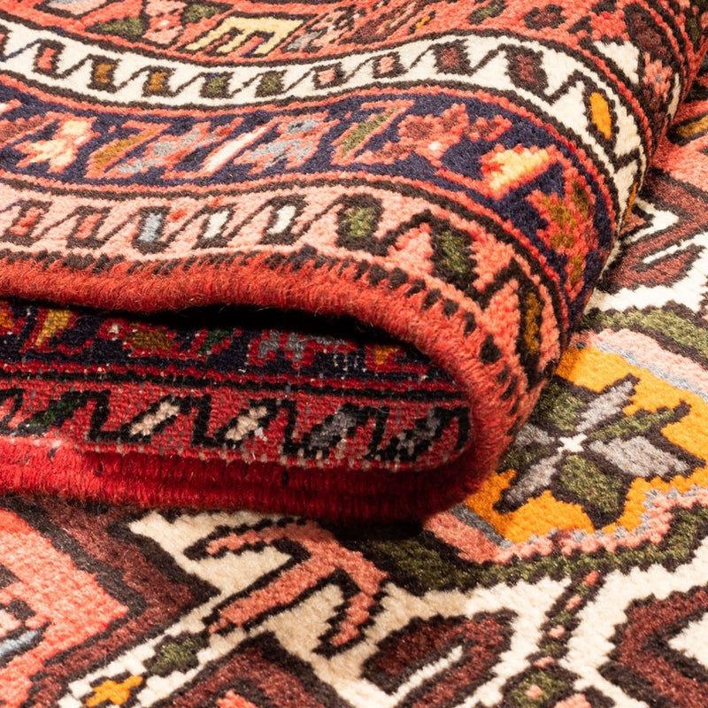 Qaraja Teppich 73x394cm - Perserteppich - rot