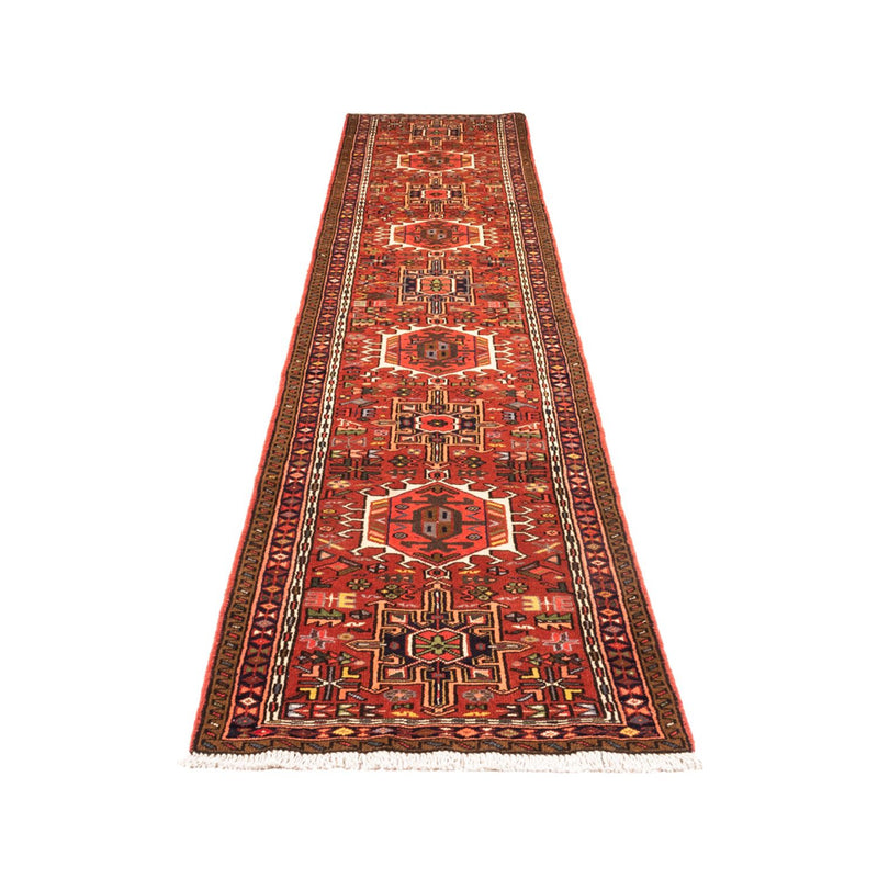 Qaraja Teppich 74x380cm - Perserteppich - rot