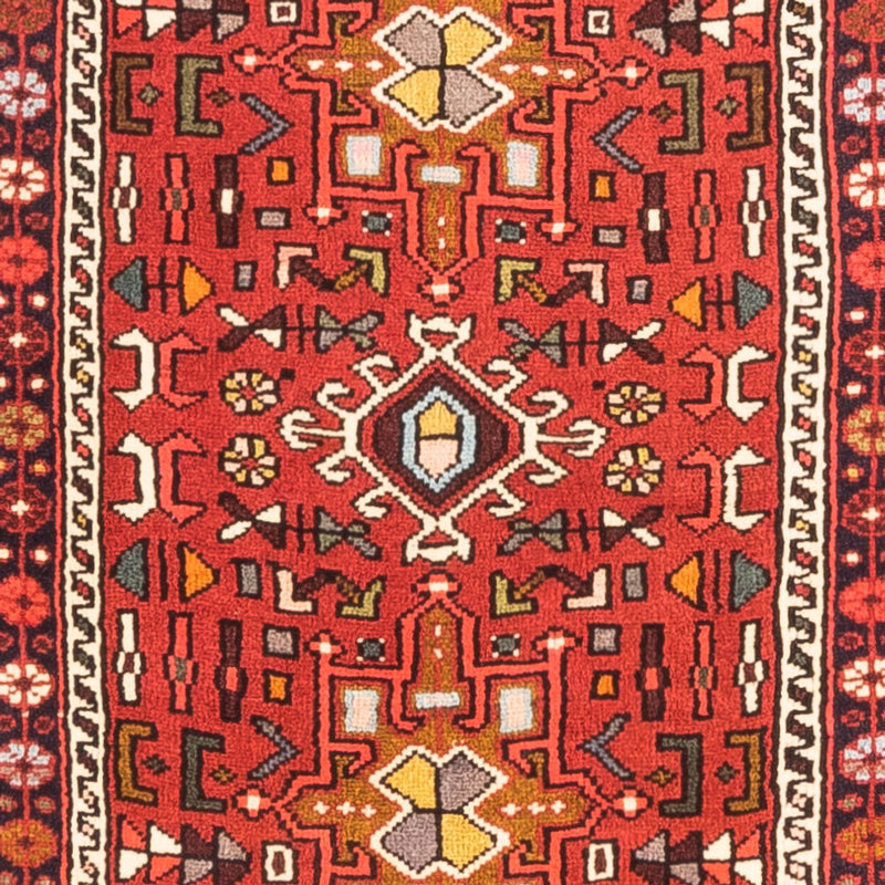 Qaraja Teppich 76x374cm - Perserteppich - rot