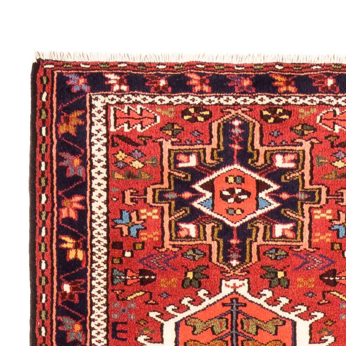 Qaraja Teppich 74x288cm - Perserteppich - rot