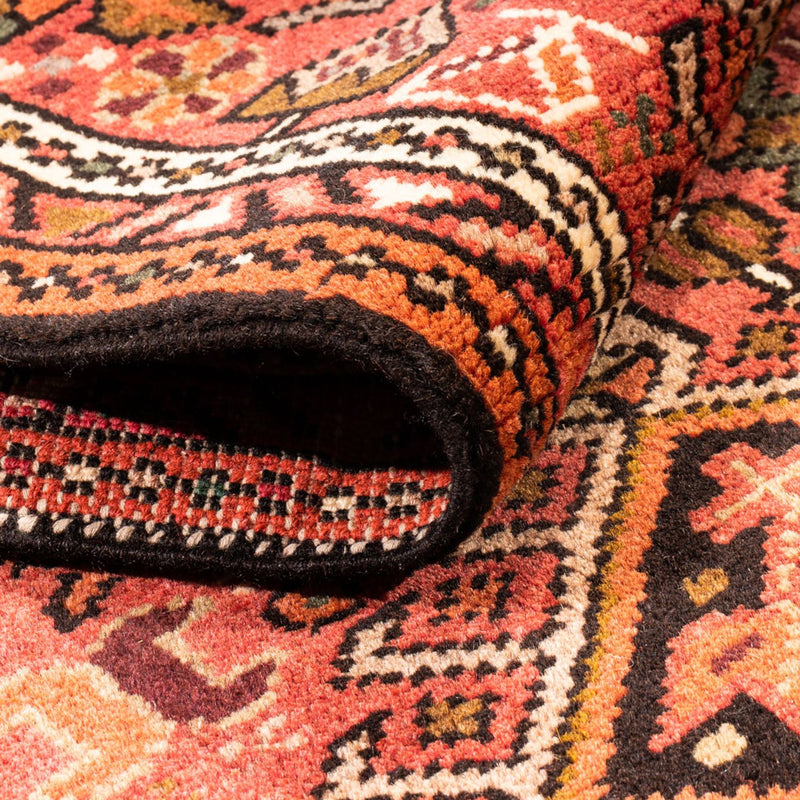 Qaraja Teppich 64x281cm - Perserteppich - rot