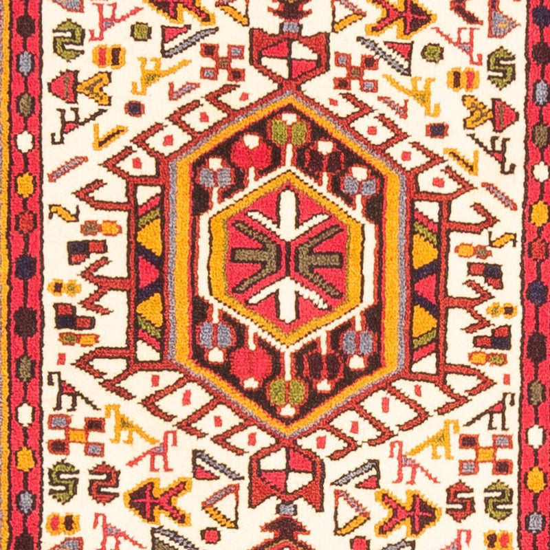 Qaraja Teppich 67x285cm - Perserteppich - beige