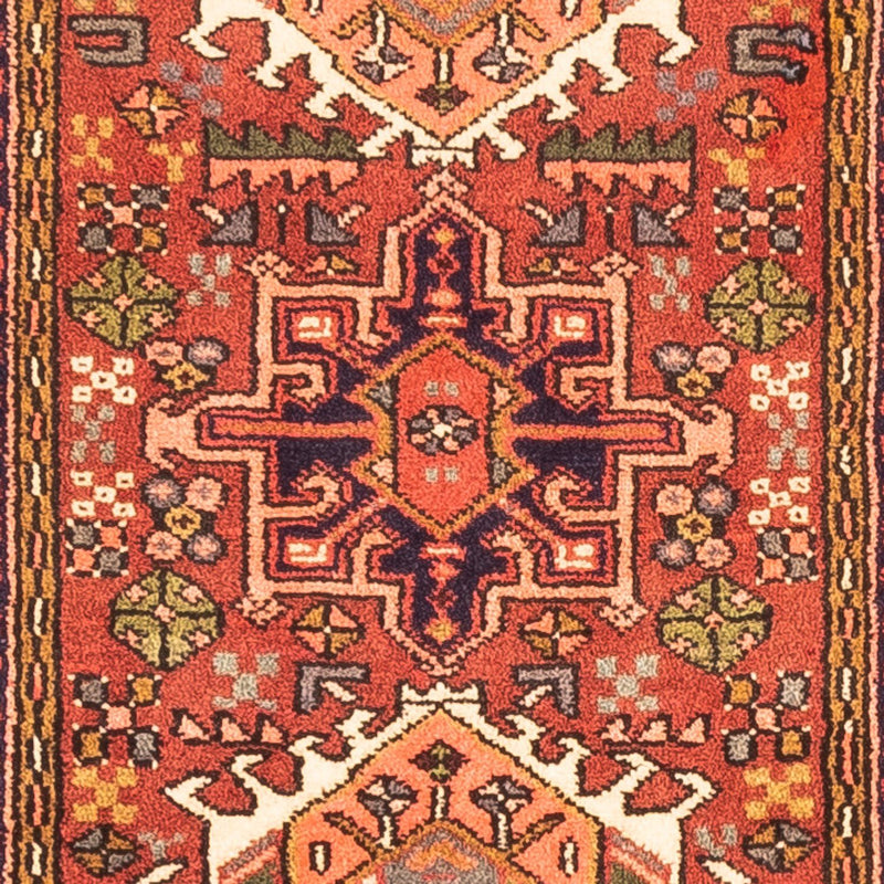 Qaraja Teppich 68x288cm - Perserteppich - rot