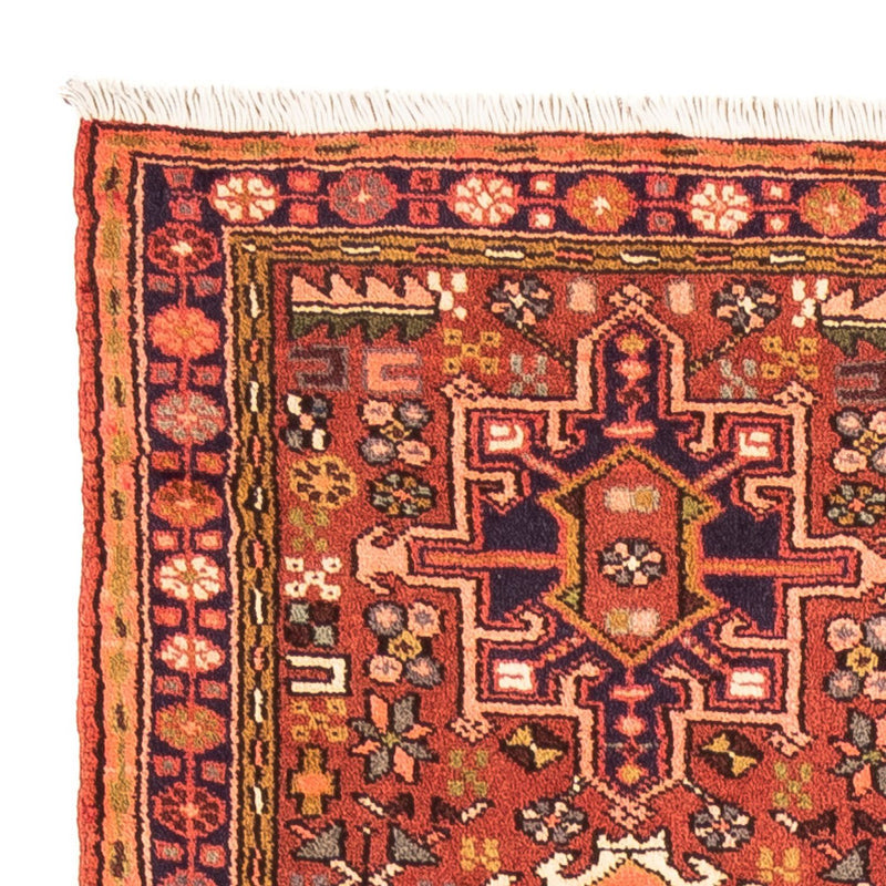 Qaraja Teppich 68x288cm - Perserteppich - rot
