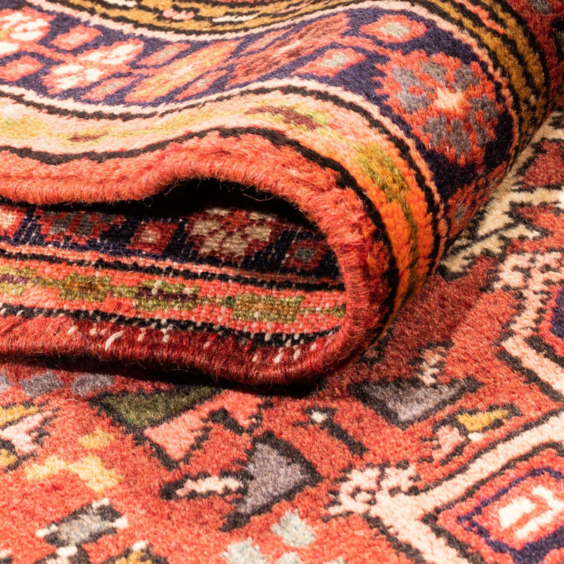 Qaraja Teppich 68x288cm - Perserteppich - rot