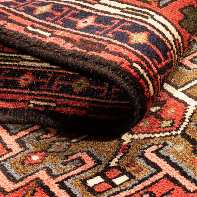Qaraja Teppich 70x291cm - Perserteppich - rot
