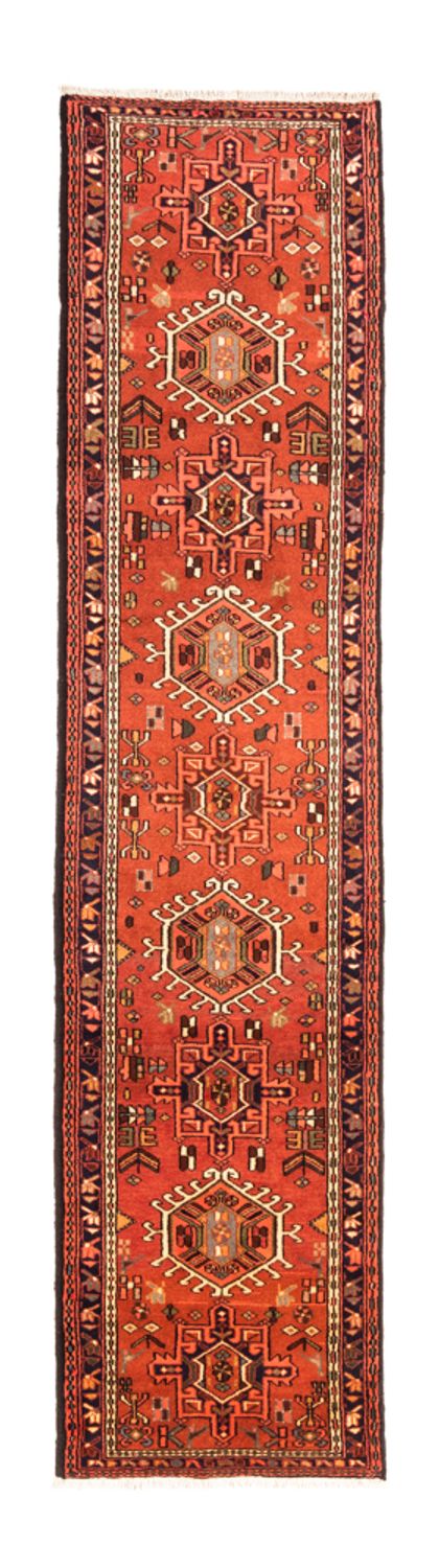 Qaraja Teppich 70x305cm - Perserteppich - rot