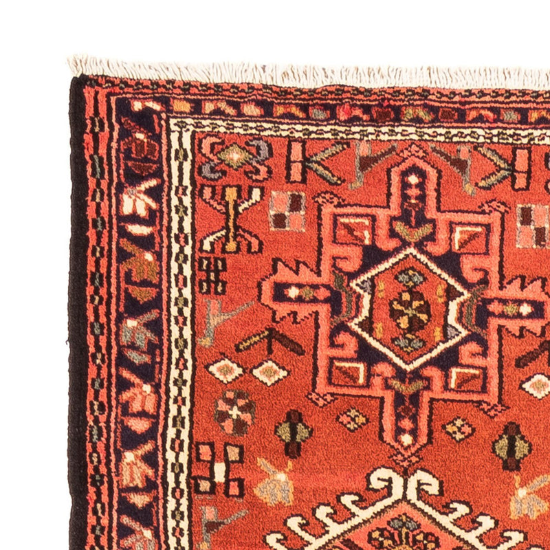 Qaraja Teppich 70x305cm - Perserteppich - rot