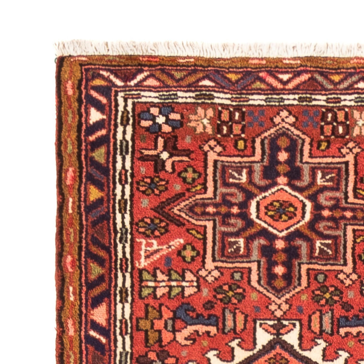Qaraja Teppich 65x287cm - Perserteppich - rot