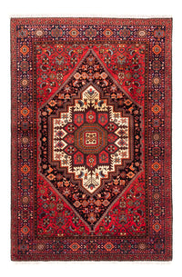 Hamadan Teppich 106x157cm - Perserteppich - dunkelblau – product image