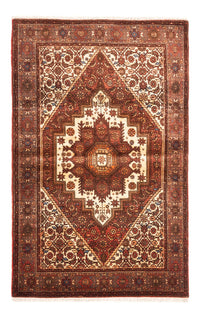Keshan Teppich 100x148cm - Perserteppich - dunkelbeige – product image