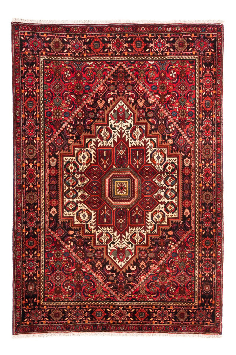 Loribaft Teppich Perser 100x157cm - Orientteppich - rot