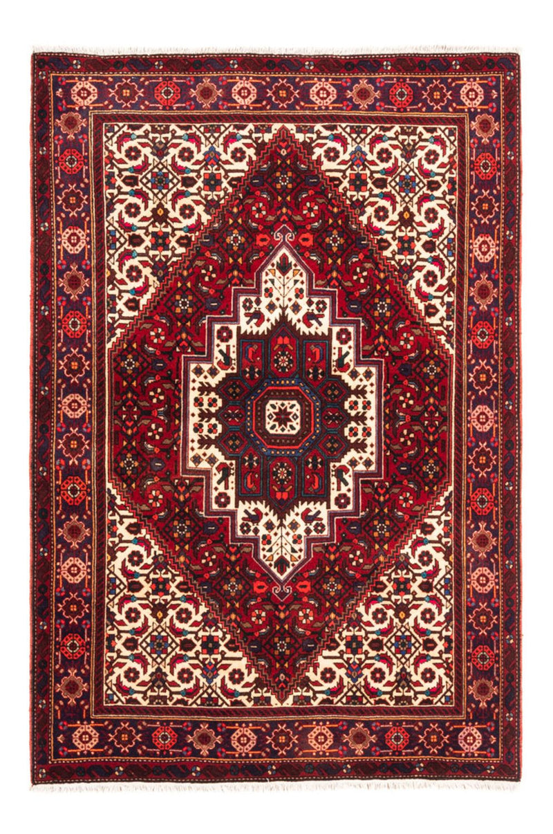 Gholtogh Teppich 102x146cm - Perserteppich - rot