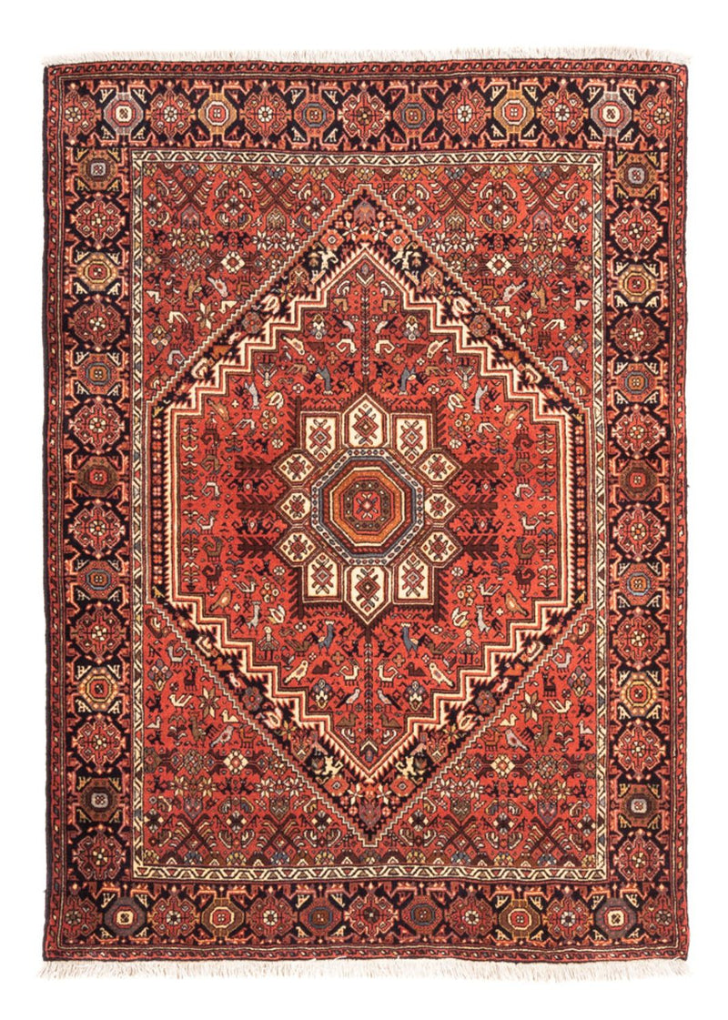 Gholtogh Teppich 103x143cm - Perserteppich - rot