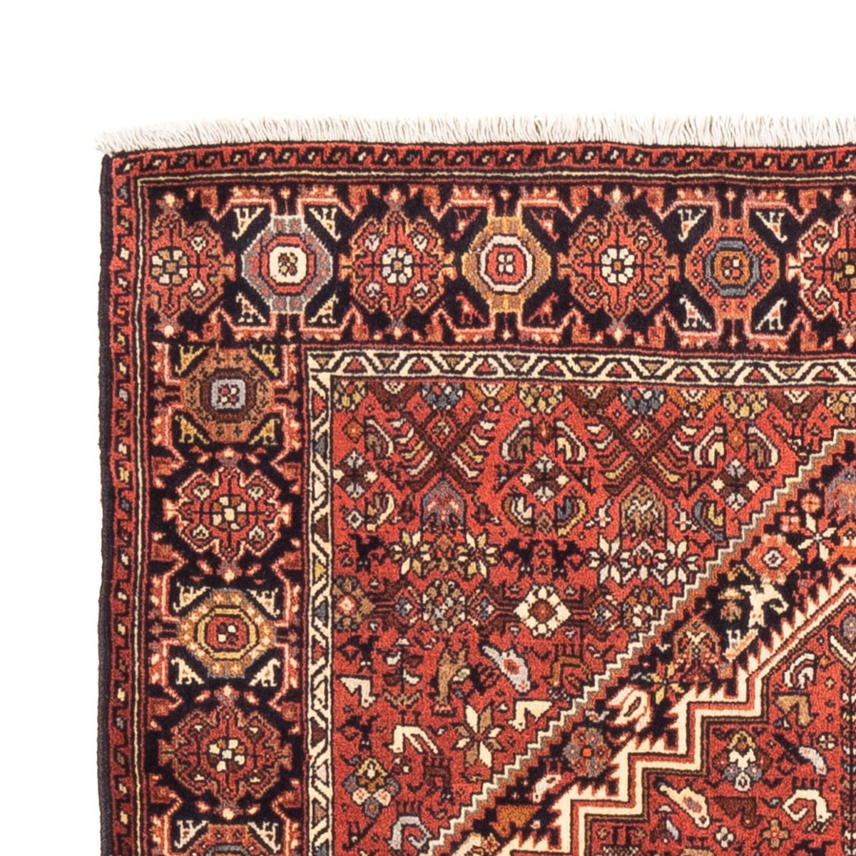 Gholtogh Teppich 103x143cm - Perserteppich - rot