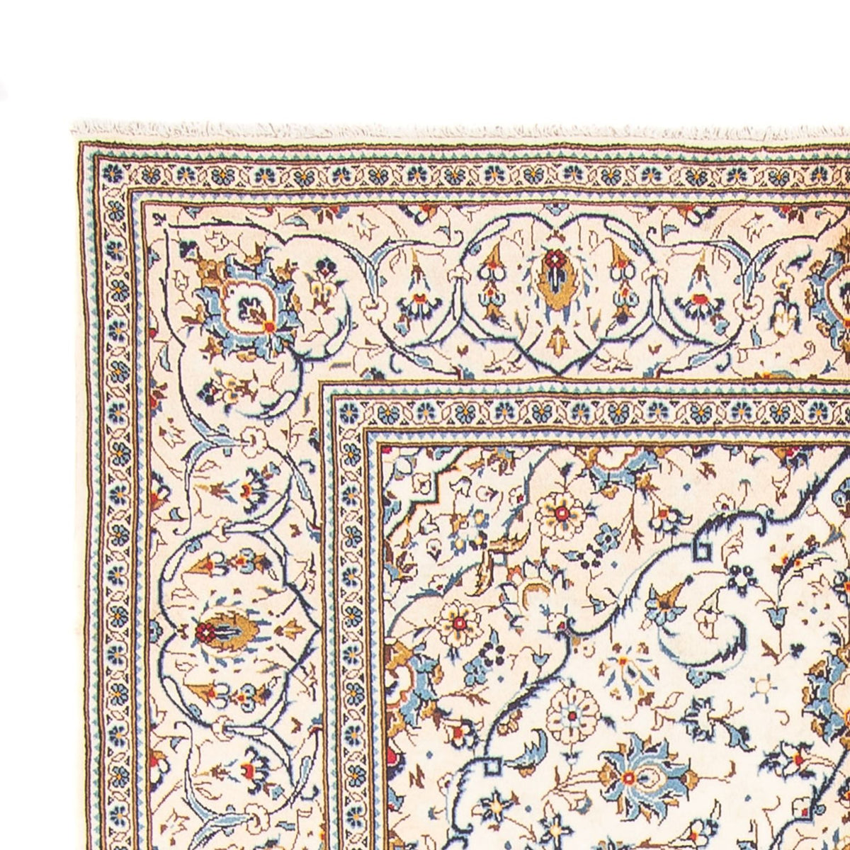 Perserteppich - Keshan - 196 x 300 cm - creme