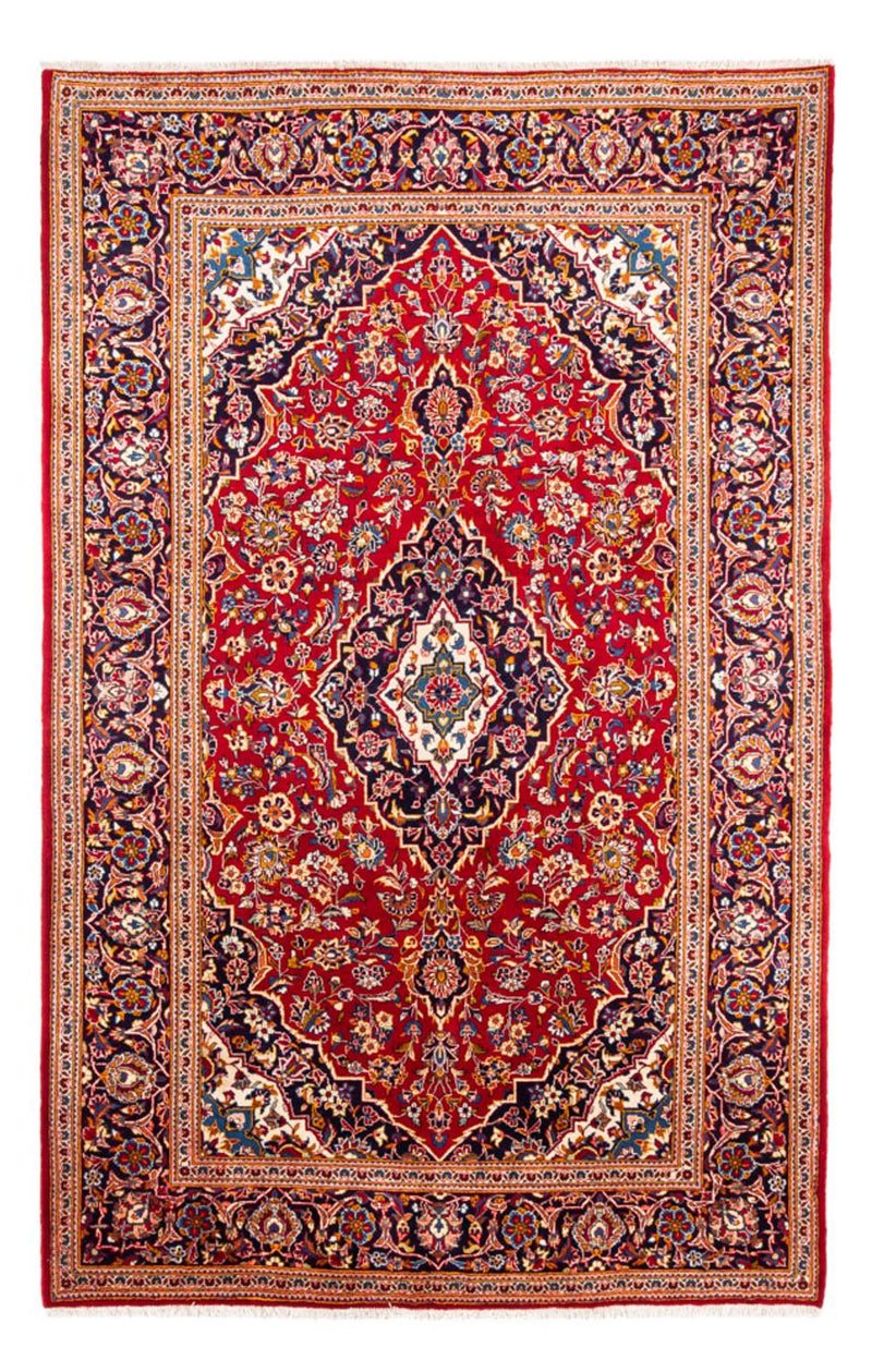 Keshan Teppich 198x303cm - Perserteppich - rot