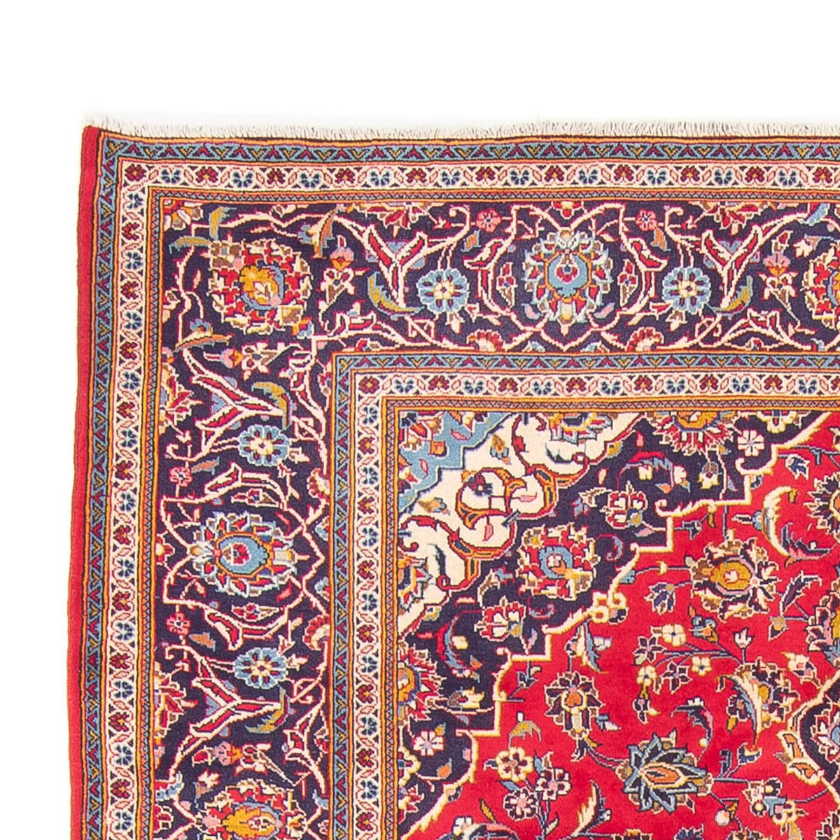 Keshan Teppich 200x300cm - Perserteppich - rot