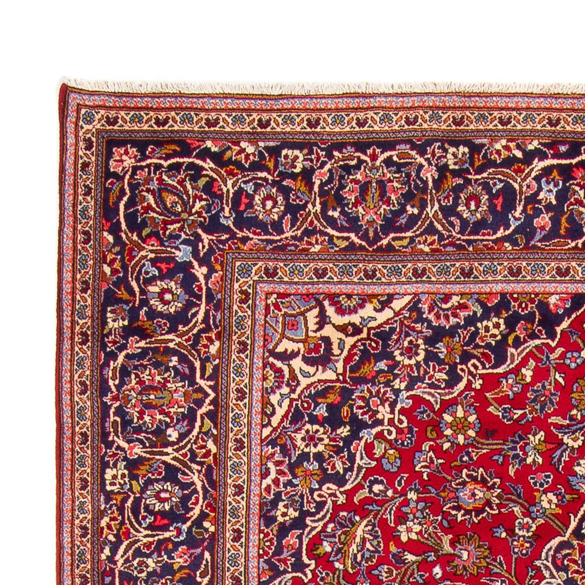 Keshan Teppich 215x308cm - Perserteppich - rot