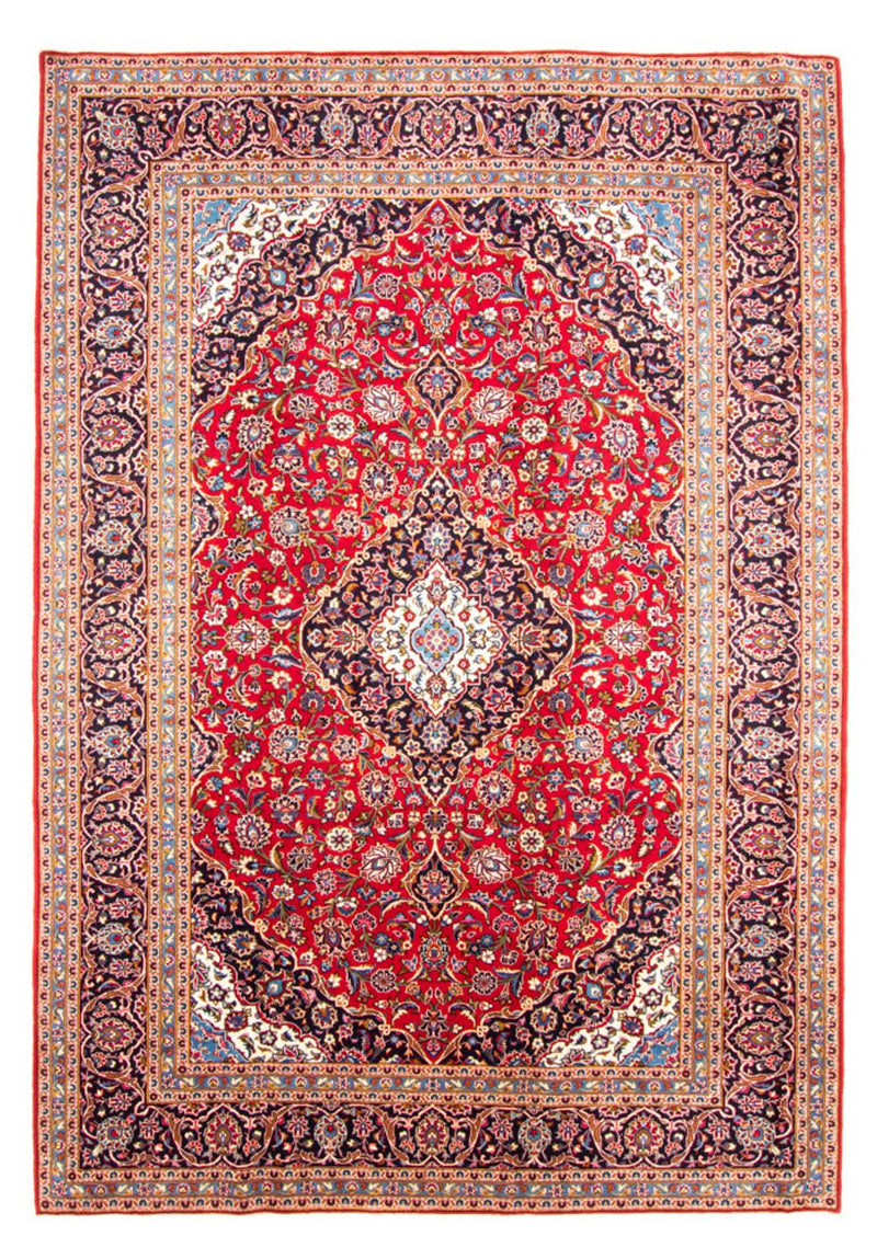Keshan Teppich 241x341cm - Perserteppich - rot