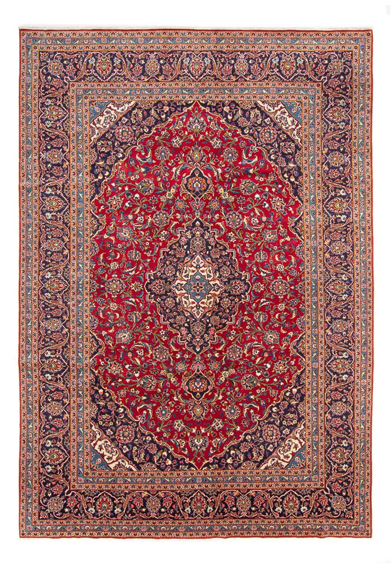 Keshan Teppich 247x348cm - Perserteppich - rot