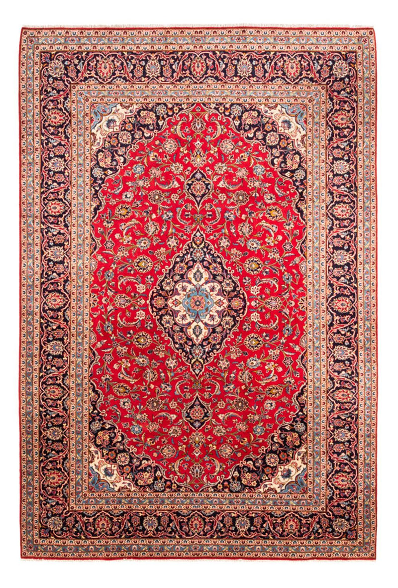 Keshan Teppich 245x354cm - Perserteppich - rot