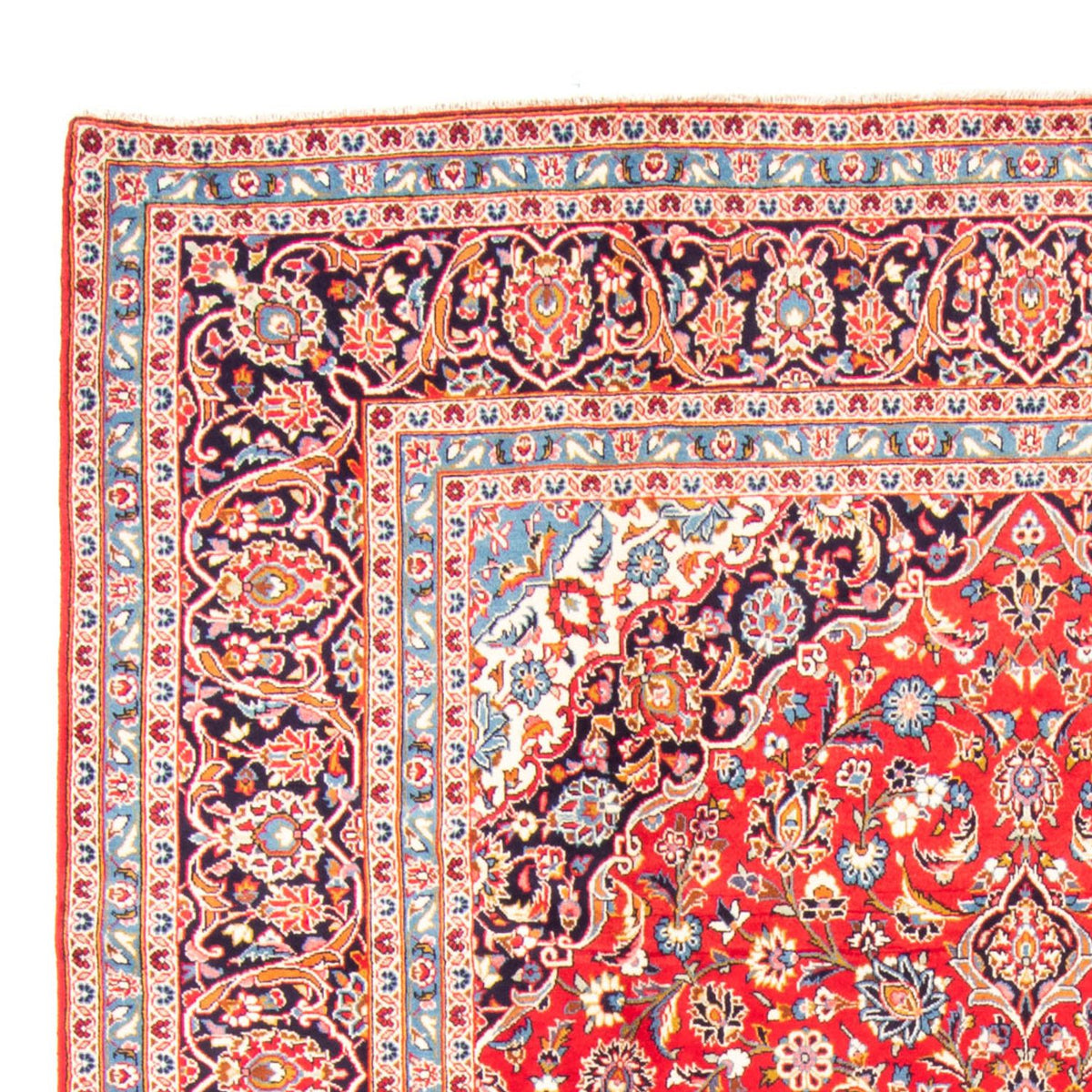 Perserteppich - Keshan - 245 x 355 cm - rot