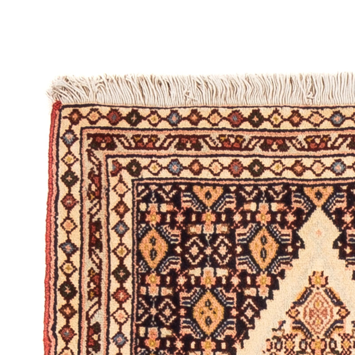 Senneh Teppich 60x213cm - Perserteppich - dunkelbeige