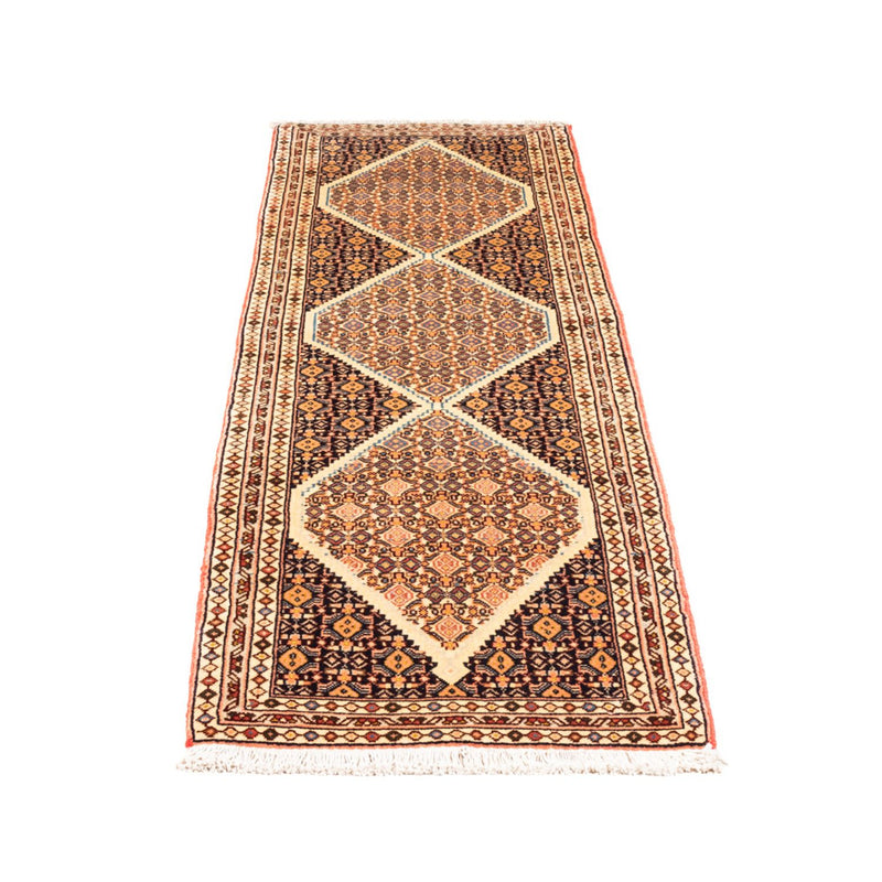 Senneh Teppich 60x213cm - Perserteppich - dunkelbeige