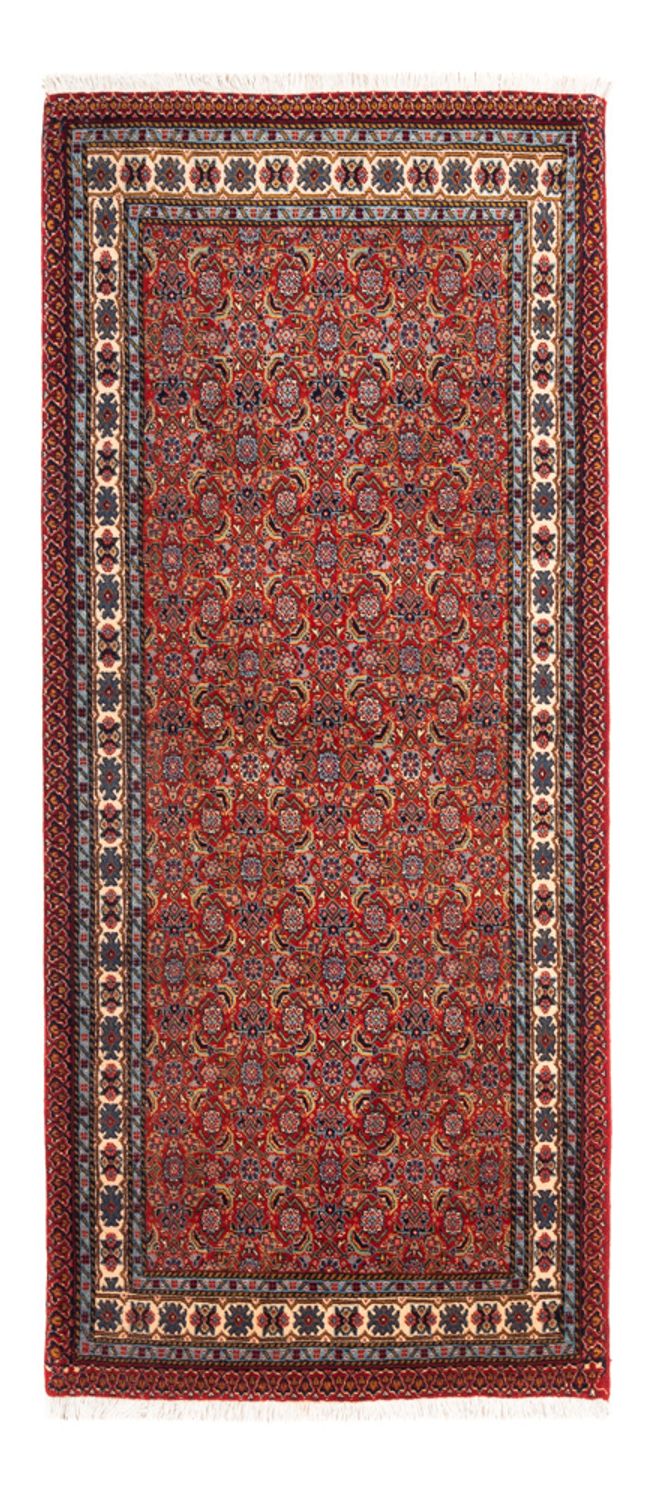 Täbriz Teppich 95x209cm - Perserteppich - rot