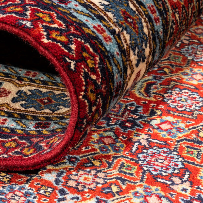 Täbriz Teppich 95x209cm - Perserteppich - rot