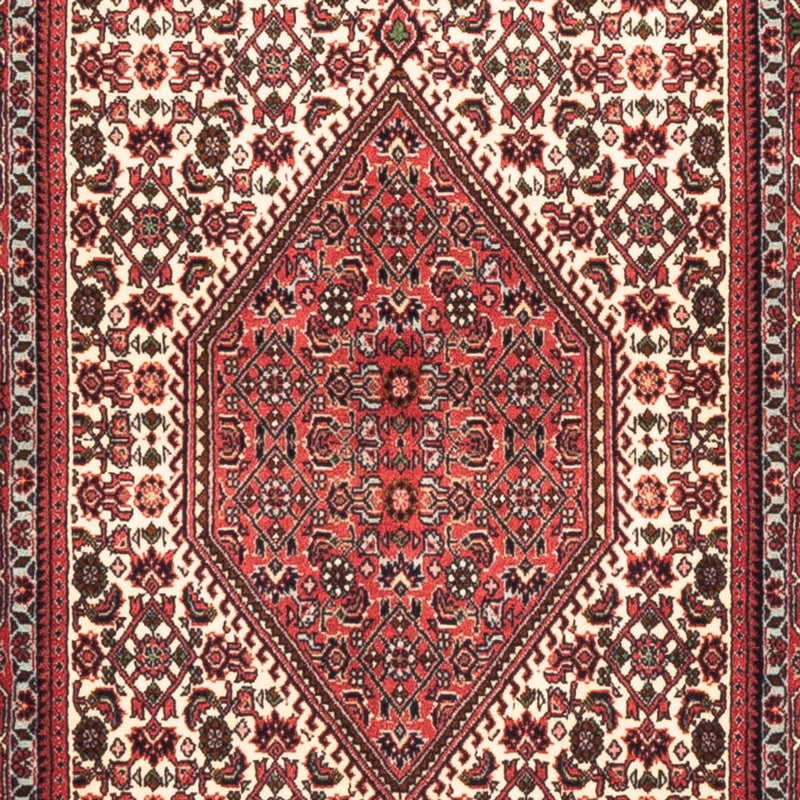 Bidjar - Takab Teppich 80x225cm - Perserteppich - creme