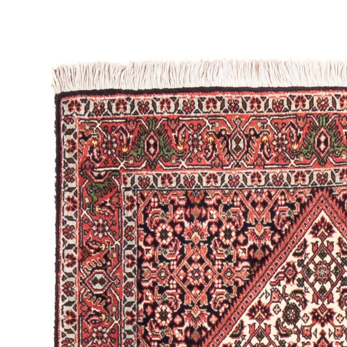 Bidjar - Takab Teppich 80x225cm - Perserteppich - creme