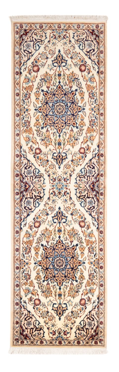 Läufer Perser - Nain - Royal - 60 x 212 cm - creme