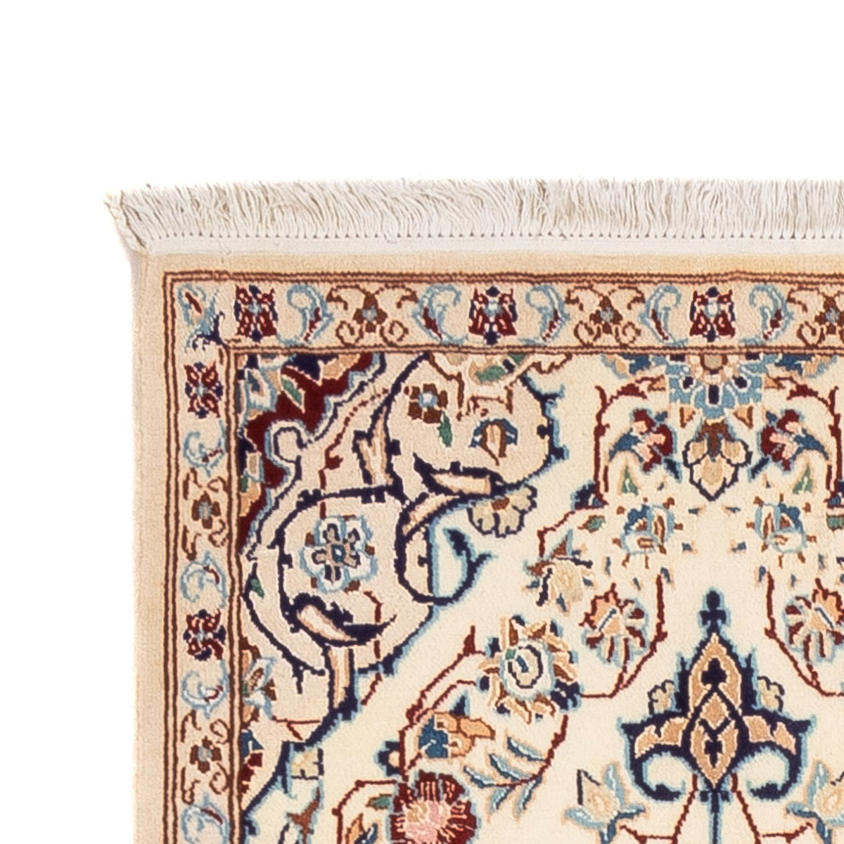 Läufer Perser - Nain - Royal - 60 x 212 cm - creme