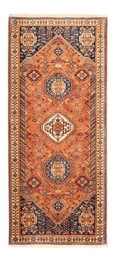 Kaschkuli Teppich 84x195cm - Perserteppich - rot