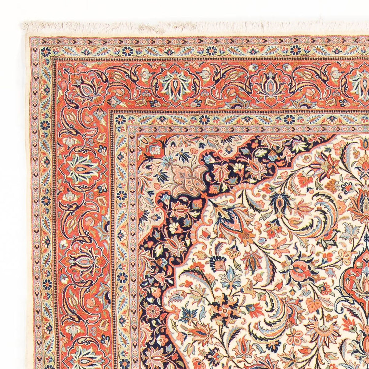 Sarough Teppich 200x308cm - Perserteppich - creme