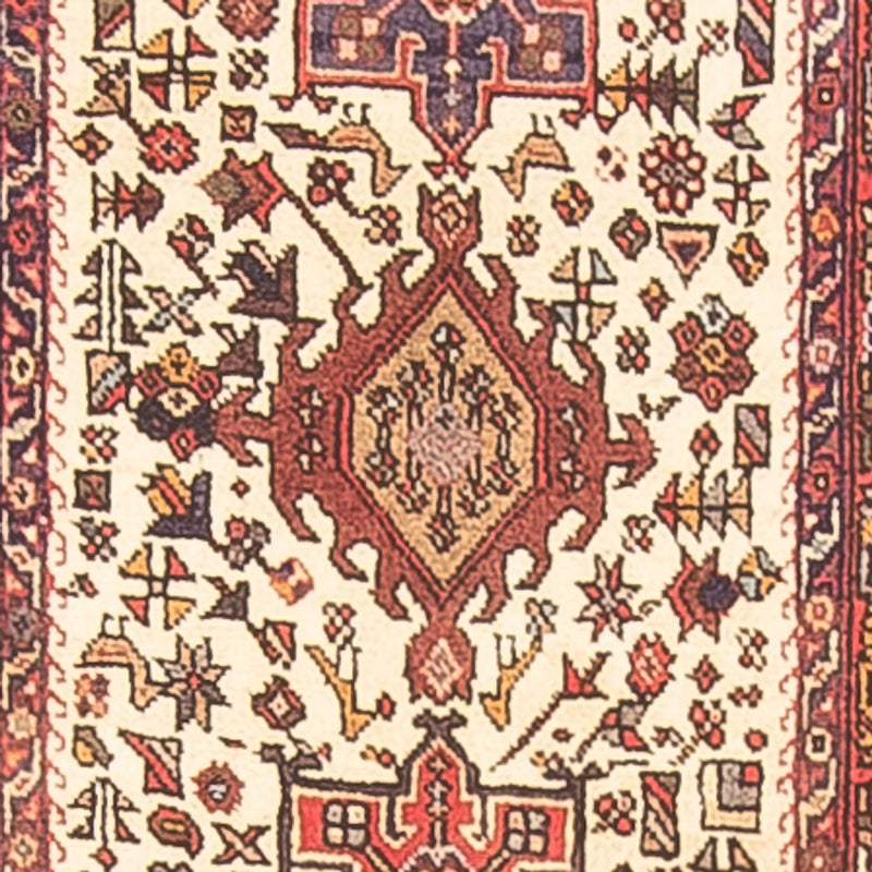 Qaraja Teppich 77x388cm - Perserteppich - beige