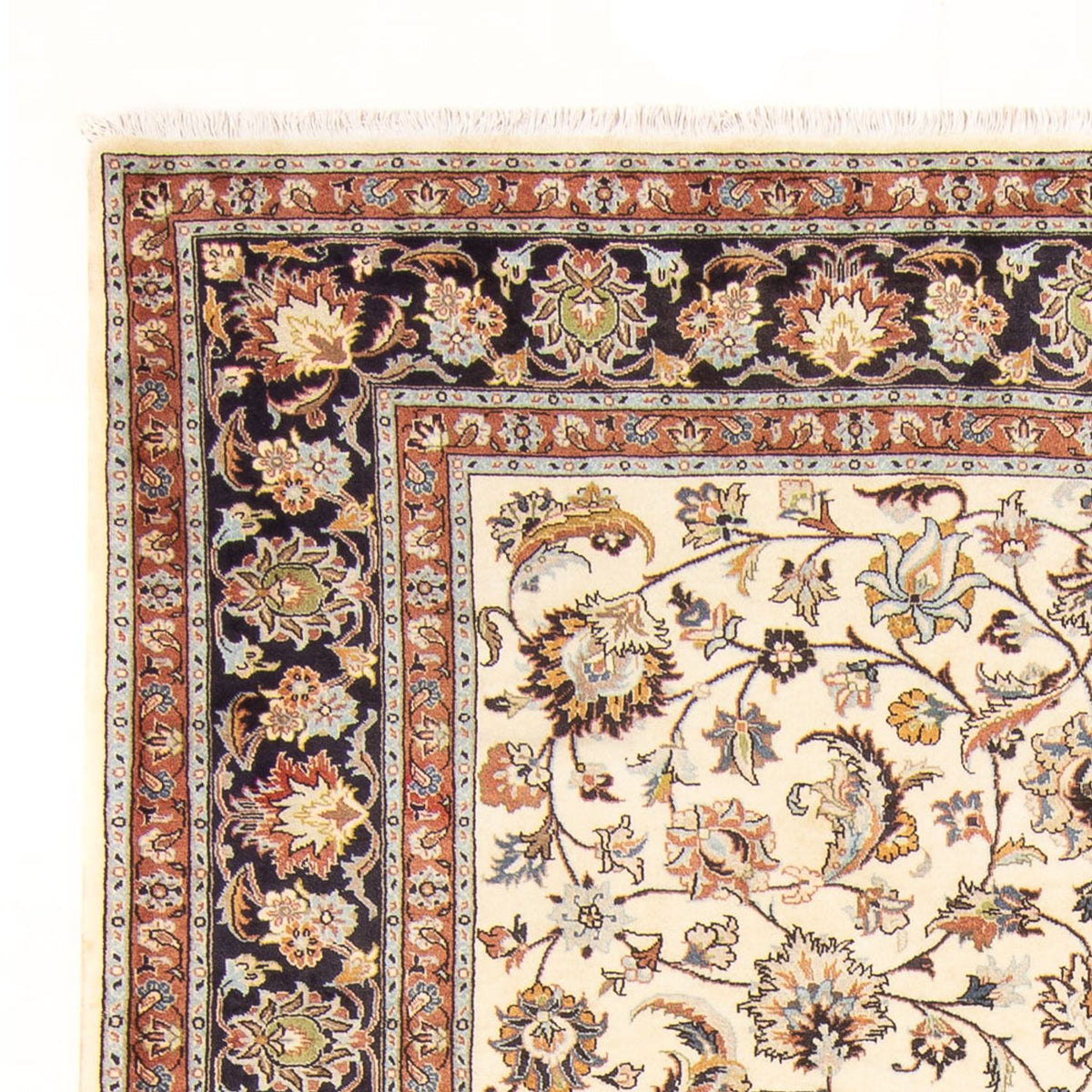 Maschad Teppich 195x280cm - Perserteppich - creme
