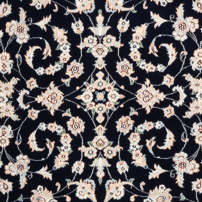 Perserteppich - Nain - Premium - 107 x 152 cm - dunkelblau