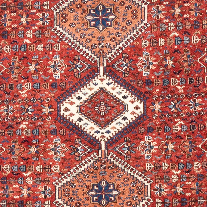Abadeh Teppich 155x230cm - Perserteppich - rot