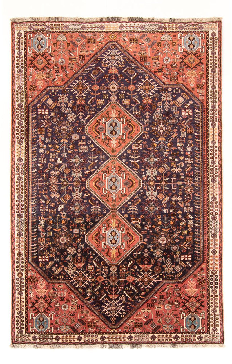 Ghashghai Teppich 180x290cm - Perserteppich - dunkelblau