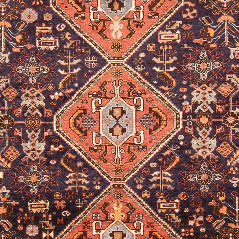 Ghashghai Teppich 180x290cm - Perserteppich - dunkelblau