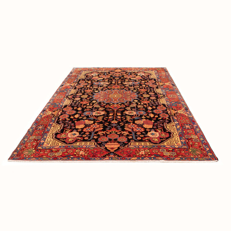 Nahavand Teppich 195x278cm - Perserteppich - dunkelblau