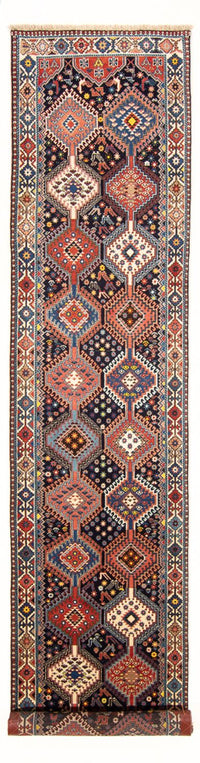 Yalameh Teppich 82x382cm - Perserteppich - dunkelblau – product image