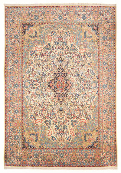 Kerman Teppich 215x317cm - Perserteppich - creme
