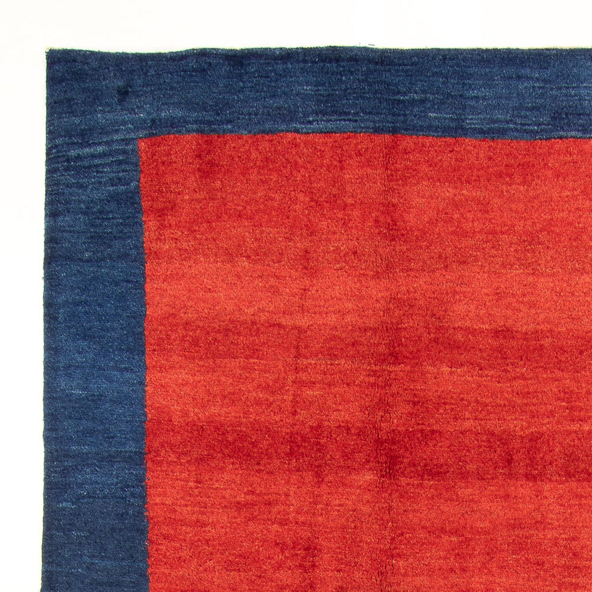 Gabbeh Persisch Teppich 205x288cm - Perserteppich Wollteppich - rot