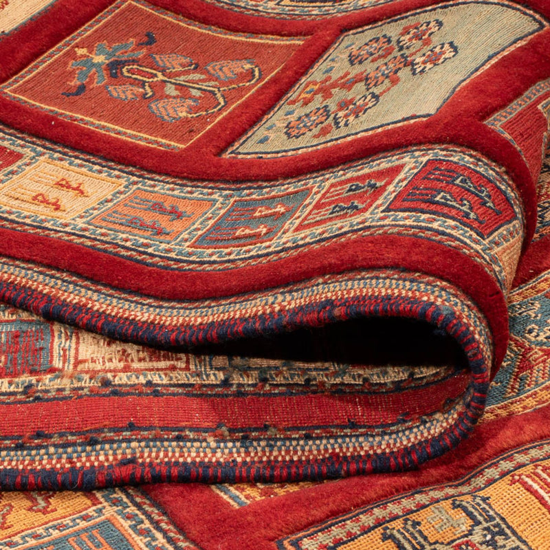 Kelim Fars Teppich 211x297cm - mehrfarbig