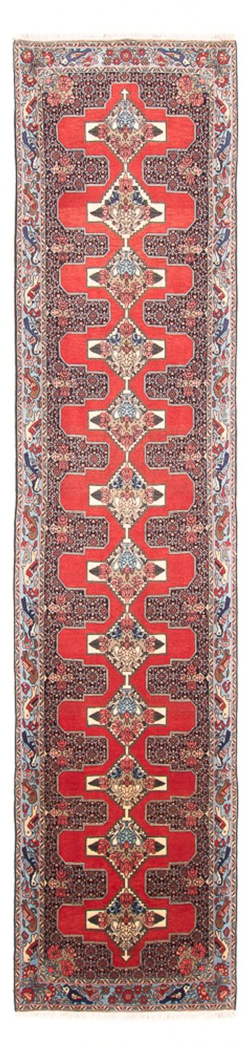 Senneh Teppich 89x378cm - Perserteppich - rot