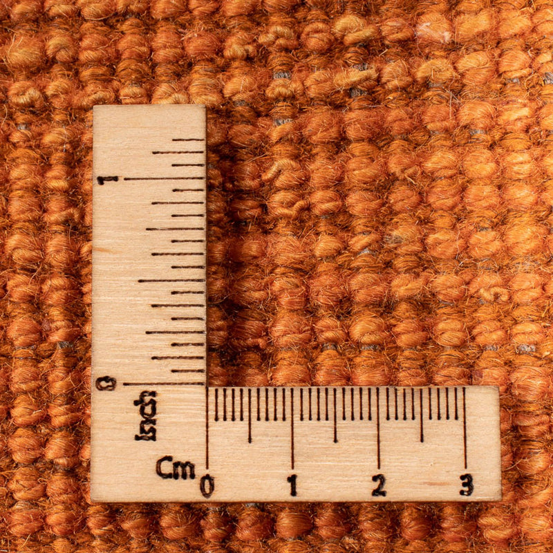 Gabbeh Persisch Teppich 196x306cm - Perserteppich Wollteppich - orange